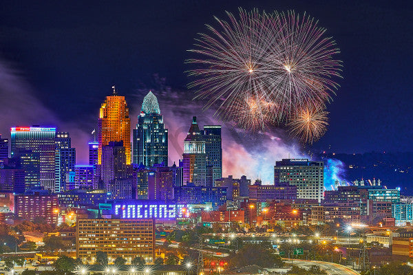 WEBN 2022 Fireworks Over Cinci